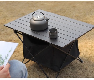 Portable Outdoor Aluminum Alloy Folding <strong>Table</strong> Egg Roll Picnic Stall Chair Equipment <strong>Small</strong> <strong>Camping</strong> Lanterns Supply - Product Image 6