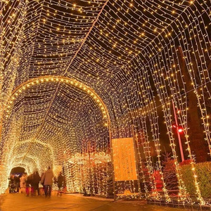 Ngoài trời không thấm nước bầu trời đầy sao chuỗi đèn đám cưới trần trang trí bầu không khí lễ hội dẫn ánh sáng phát ra chuỗi cho các bên - Product Image 1