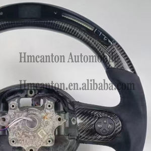 Volante Deportivo LED de Fibra de Carbono y Alcántara de Último Diseño M Performance para BMW Mini Cooper S R56 R61 - Product Image 6