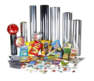 Factory supply 10mic VMPET film for PET food package lamination