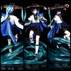 Statua in Resina GK del Personaggio Wanderer Scaramouche Balladeer Fatui <span class=keywords><strong>Harbinger</strong></span> di Genshin Impact, Modello Decorativo Anime in Plastica - Product Image 3