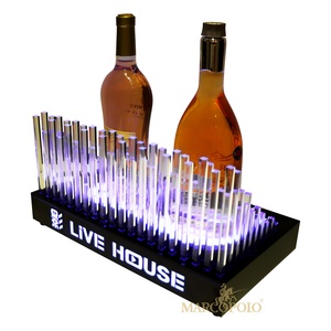 Estantes <span class=keywords><strong>de</strong></span> exhibición <span class=keywords><strong>de</strong></span> vino personalizados Base <span class=keywords><strong>de</strong></span> exhibición <span class=keywords><strong>de</strong></span> botellas LED Glorifier VIP Display Bottle Racks Soporte <span class=keywords><strong>de</strong></span> vino LED para Night <span class=keywords><strong>Club</strong></span> Bar - Product Image 5