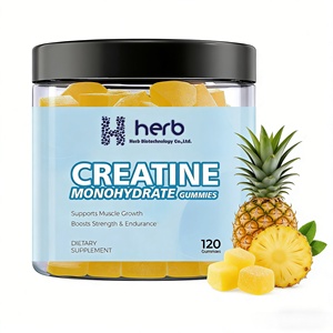 OEM/ODM Private Label Energy Supplement Pre Workout Sports Nutrition Muscle Growth <b>Creatine</b> Monohydrate Gummies - Product Image 1