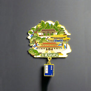 Souvenirs de voyage personnalisés en gros, cartes du Royaume 3D personnalisées, durables, résistantes aux rayures, imperméables, écologiques, en métal - Product Image 1