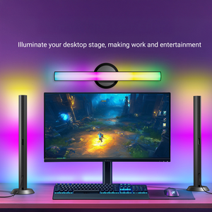 USB Smart LED RGB ABS Modern Design Dynamic Music Sync <b>Remote</b>/App <b>Control</b> Battery Powered <b>TV</b> Backlight Gaming PC Room - Product Image 5