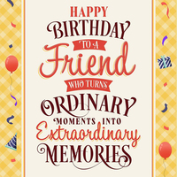 Tarjetas de Invitación de Cumpleaños Grandes de Lujo Personalizadas en Rojo y Amarillo con Mensaje en el Interior, Diseño Elegante y de Calidad, Artículos para Fiestas