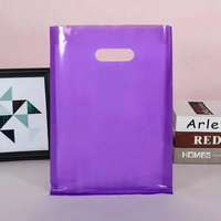 Professionelle Maßgefertigte Marken-Warenbeutel, Rosa PE-Plastik Einkaufstasche für Boutiquen, Einzelhandel und Geschenke