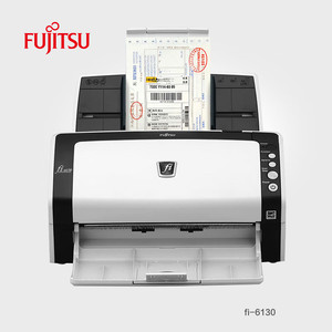 เครื่องสแกนเอกสาร <span class=keywords><strong>Fujitsu</strong></span> <span class=keywords><strong>Fi</strong></span> <span class=keywords><strong>6130</strong></span> สำหรับสำนักงาน แบบสองหน้า ขนาด A4 รองรับการป้อนเอกสารอัตโนมัติ 40 หน้า ความละเอียด 600DPI เชื่อมต่อผ่าน USB เครื่องสแกนสีความเร็วสูง - Product Image 2