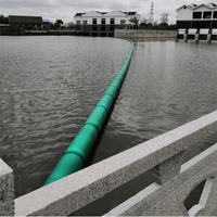 Flotteurs en PE durables, barrière flottante, zone de baignade de plage, avertissement / barrière de collecte des déchets / ligne de marquage, bouée flottante, tube flottant, UV