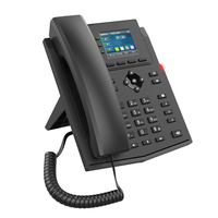 Téléphone VoIP de bureau, système d'interphone réseau IP, téléphone IP d'entreprise