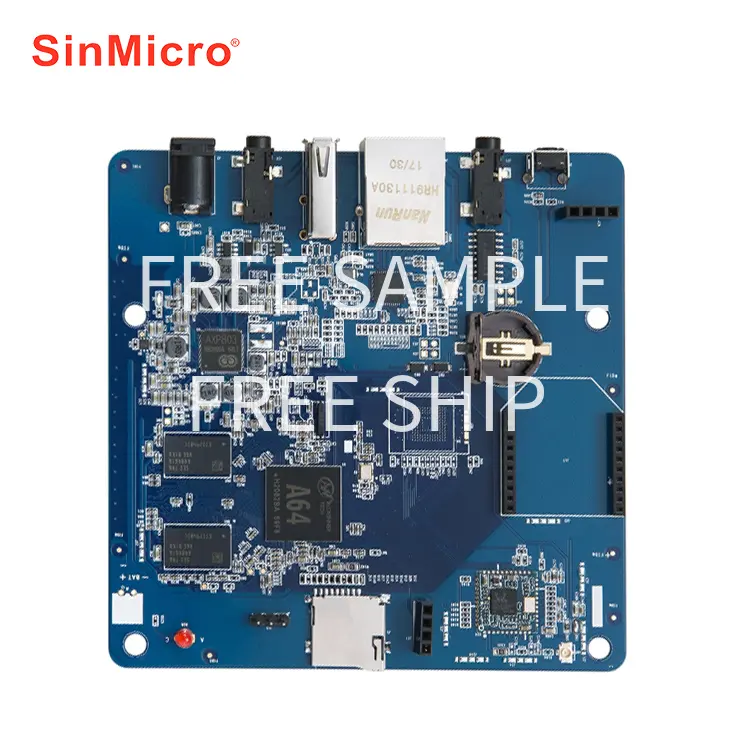 Muestra gratis envío gratis OEM personalizado PCB montaje placa de circuito electrónico servicio One Stop SMT Dip PCBA fabricante