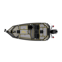 Meilleure Qualité Nouveau Bateau de Pêche Bass Furreo Bateau en Aluminium Économique