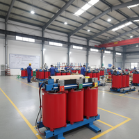 Transformateur de puissance triphasé SCB10 à cuivre pur, type sec, 10 kV, haute tension, industriel, personnalisable, fabriqué en Chine