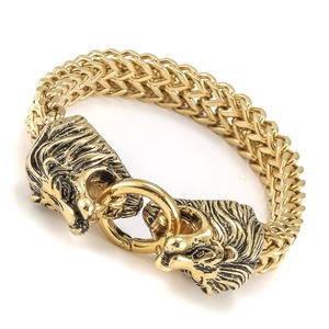 Pulsera Magnética Unisex Vintage de Acero Inoxidable de Alta Calidad con Baño de Oro PVD de 18K Au750 Personalizada 2025 – Regalo de Lujo a la Moda - Product Image 1