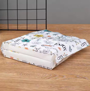 Sac à fond carré en gros, matériau PE épais, logo personnalisé, poignée souple, thermosoudé, pour restaurant, supermarché, shopping - Product Image 4