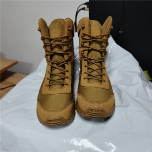 TSB204 Cow Leather Coyote Brown <b>Boots</b> Customized Tactical <b>Boots</b> with Padded Sleeves AL <b>Boots</b> Light Weight <b>Hiking</b> <b>Boots</b> - Product Image 3