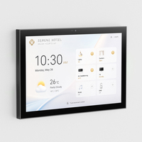 Tablet Dinding PoE 10.1 inci Android MT8786 HD RS485 NFC Zigbee RGB LED SDK Kustom untuk Rumah Pintar, Anti-maling, Terpasang di Dinding