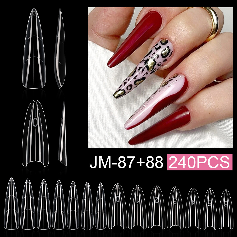 240 pcs 87+88 sandwich nail molds-unlabeled