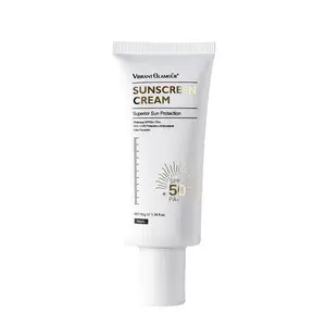 Private Label spf 50 Invisible Sports Sun Screen Products Manufacturer Bulk Sunscreen cream spf50 For Face