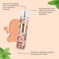 Brume corporelle florale longue durée 250 ml – Parfum hydratant romantique et doux aux senteurs de rose, lys et noix de coco