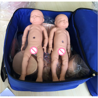 Modèle anatomique avancé de simulation de grossesse et d'accouchement pour la formation complète en sciences médicales, enceinte et gynécologie, certifié CE
