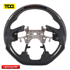 Volante Deportivo de Fibra de Carbono con LED TDD para Honda Accord 2008 2009 2010 2011 2012, Volante Deportivo Personalizado Original - Product Image 4