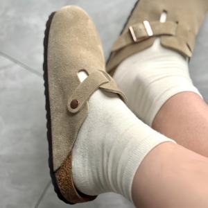 Zapatos de Diseñador de Alta Calidad en Gamuza Genuina, Personalizados, Unisex, Tipo Mule, Birkenstocks, Clogs <span class=keywords><strong>Boston</strong></span> para Mujer, Clogs de Corcho, Pantuflas de Cuero de Lujo - Product Image 4