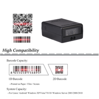 YHD-M300D Mini lecteur de codes à barres intégré 2D Scanner de code Qr à montage fixe pour distributeur automatique de kiosque