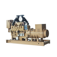 CCS BV ABS 600KW 3P 50Hz/60Hz Meerwasser pumpe Kühlung 750KVA Marine Diesel Generator mit Cummins KTA38-DM