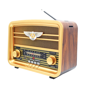 วิทยุพกพา AM FM SW คลื่นสั้น รุ่นวินเทจ ปี 2023 รองรับ BT/USB/TF สำหรับตกแต่งบ้าน ของขวัญ งานปาร์ตี้ - Product Image 5