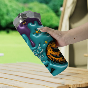 แก้ว<span class=keywords><strong>น</strong></span>้ำ 3 มิติ ลายแจ็คโอแลนเทิร์น ขนาด 30 ออ<span class=keywords><strong>น</strong></span>ซ์ พร้อมหูจับ แก้วเดินทางลายใยแมงมุมและคราบสีสำหรับฮาโลวีน สิ<span class=keywords><strong>น</strong></span>ค้าจากสหรัฐอเมริกา ของขวัญฮาโลวีน<span class=keywords><strong>น</strong></span>่ารักแต่หลอนๆ - Product Image 6