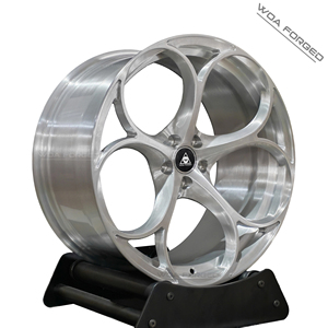 Cerchi in Lega Forgiati Personalizzati 17-21 Pollici, Leggeri e di Alta Qualità, Finitura Spazzolata Argento 25mm per <span class=keywords><strong>Romeo</strong></span> GIULIA, <span class=keywords><strong>Auto</strong></span> Passeggeri, Garanzia 5 Anni - Product Image 2