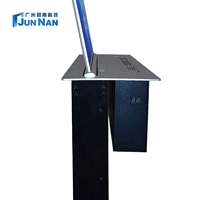 Lève-microphone ultra-fin de haute qualité avec moniteur LCD escamotable pour système de conférence sans papier, équipement de salle de conférence