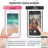 Sac étanche pour téléphone portable en PVC/TPU transparent, idéal pour le sport, la randonnée et les voyages en extérieur (vente en gros)