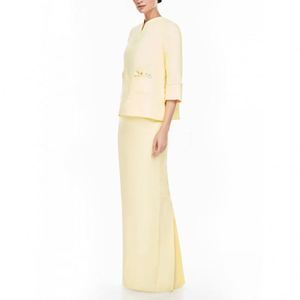 时尚精品服装女Kedah平纹印花迷你克拉拉现代英式棉马来西亚粘胶纤维bju Kurung - Product Image 2