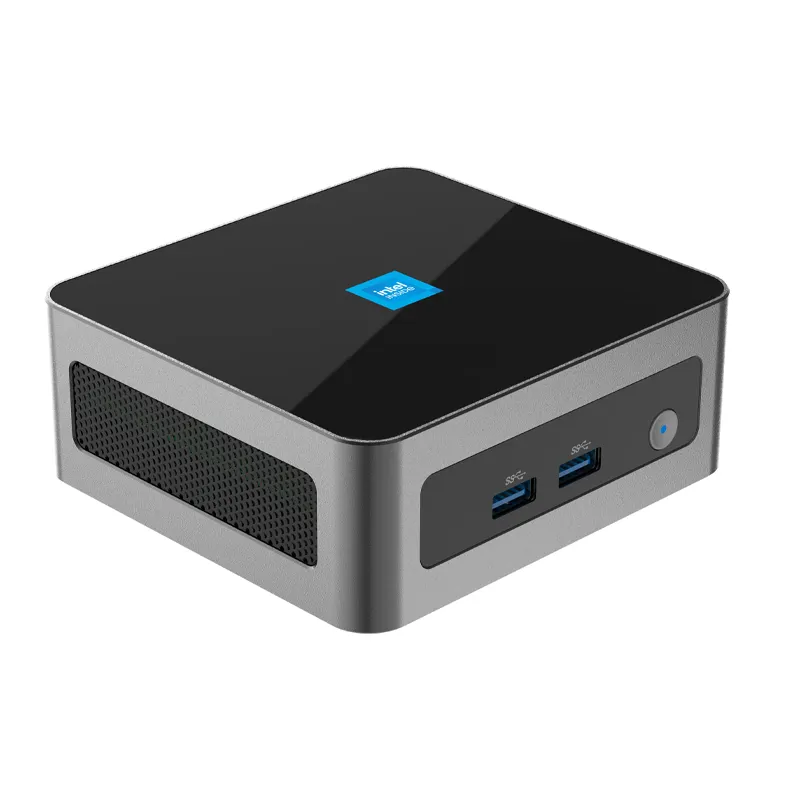 Zkmagic 2024 Mini ordinateur Linux M9 Intel N100 RAM 8GB 128GB 256GB 512GB 4K double HD-MI Mini PC Windows11