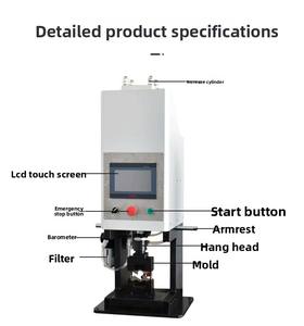 新飛翔 XFX-6T 油圧端子機 10T 自動車配線ハーネス 大型角型ケーブル銅ノーズ圧着機 220V - Product Image 6