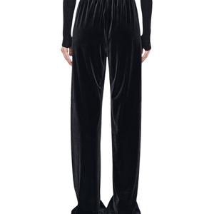 Vêtements haut de gamme, <span class=keywords><strong>velours</strong></span> délicat, une pièce, coupe nette, amincissante, automne-hiver, décontracté, vintage, polyester/spandex, <span class=keywords><strong>pantalon</strong></span> pour femmes - Product Image 6