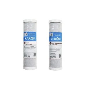 Karofi CTO 10 cartouche filtrante à eau portable en bloc de carbone 254mm L 220V pré-filtre moteur noyau carbone machines de traitement de l'eau - Product Image 2