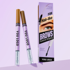 Matita e Gel <span class=keywords><strong>per</strong></span> <span class=keywords><strong>Sopracciglia</strong></span> OEM <span class=keywords><strong>per</strong></span> <span class=keywords><strong>Sopracciglia</strong></span> Più Folte e Definite, Matite <span class=keywords><strong>per</strong></span> <span class=keywords><strong>Sopracciglia</strong></span> <span class=keywords><strong>per</strong></span> Donne con Punta a 4 Forchette e Gel Trasparente - Product Image 5