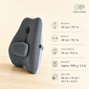 <span class=keywords><strong>Coussin</strong></span> <span class=keywords><strong>de</strong></span> soutien lombaire en mousse à mémoire <span class=keywords><strong>de</strong></span> forme <span class=keywords><strong>pour</strong></span> chaise <span class=keywords><strong>de</strong></span> bureau, <span class=keywords><strong>coussin</strong></span> réglable et amovible, soulagement des douleurs dorsales - Product Image 4