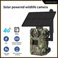 Cámara de Vigilancia Inteligente Solar 4G GSM con Alerta, GPS, IP66, Impermeable, de Plástico, para Exteriores, con Forma de Camuflaje, H50 Ucon