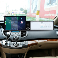 ZWNAV Pantalla de 13.1"+12.3" para Honda Odyssey 2005-2010, Unidad Principal Android 15 con Carplay, DSP, GPS, Radio Multimedia para Auto, Estéreo OEM