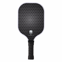 Raquette de pickleball en carbone avec noyau en nid d'abeille, prix d'usine