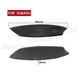 2 Piezas de Cubiertas Decorativas para Faros Delanteros de Fibra de Carbono para Subaru Impreza WRX STI 2002-2003, Adhesivos para Cubrir los Faros - Product Image 4