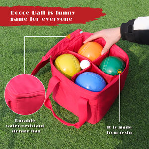 Commercio all'ingrosso verde Scuro nuova resina ovale bocce Sfera <span class=keywords><strong>Lawn</strong></span> <span class=keywords><strong>bowls</strong></span> per Outdoor sports Gioco ellisse resina materiale palla - Product Image 6