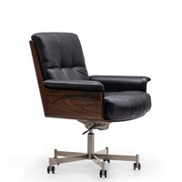 Fauteuil pivotant de designer italien, style nordique minimaliste, fauteuil de direction haut de gamme, réglable en hauteur, luxe léger, pour chambre et hôtel
