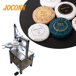 hotel round soap pleat wrapping machine soap shrink wrap machines Hotel disposable mini soap pleated packaging machine