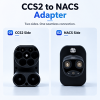 Adaptateur CCS2 vers NACS 250A DC 80A AC Connecteur de recharge pour véhicule électrique IP54 Étanche