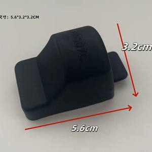 Copertura Protettiva Personalizzata per Lampada, Guscio Antipolvere <span class=keywords><strong>in</strong></span> <span class=keywords><strong>Gomma</strong></span> Morbida Nera per HoloSun 507C - Product Image 3